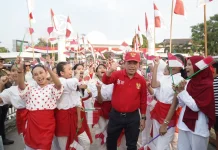 Gebyar Mahardika Untukmu Negeriku" 10.000 Bendera Merah Putih