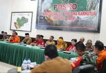 Karhutla Belum Sepenuhnya Padam, Bupati Muaro Jambi Perkuat Sinergi