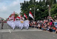 Pemprov Jambi Gelar Pawai Pembangunan