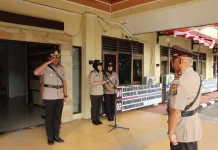 Wakapolres Bungo Pimpin Upacara Hari Juang Polri Tahun 2026