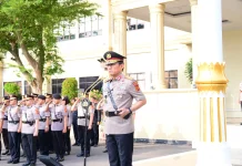 Polda Jambi Gelar Upacara Hari Juang Polri