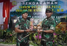Danrem 042/Gapu Mantapkan Pengabdian Prajurit di Kodim 0420/ Sarko
