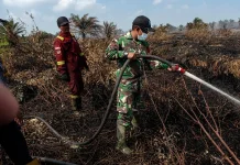 TNI-Polri dan Tim Gabungan Perkuat Penanganan Karhutla di Londrang