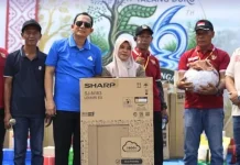 Bupati Bambang Bayu Suseno Hadiri HUT Talang Duku