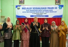 Bunda PAUD Muaro Jambi Sosialisasikan PAUD Holistik Integratif