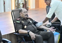 Sambut Hari Lahir Kejaksaan ke-81, Kejati Jambi Gelar Donor Darah