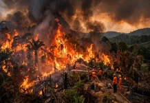 Karhutla di Tebo, Medan Ekstrem Sumay Persulit Tim Pemadam Gabungan