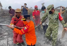 Sinergi Danrem 042/Gapu dan Gubernur Jambi Perkuat Penanganan Karhutla