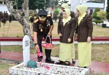 Menjelang Hari Lahir Kejaksaan RI ke-81, Kejati Jambi Gelar Ziarah ke TMP