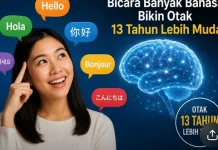 Bicara Banyak Bahasa Bisa Membuat Otak Lebih Muda