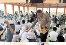 Brimob Polda Jambi Beri Motivasi, Perhatian kesehatan Pelajar Sekolah Rakyat