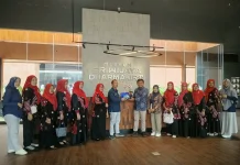 Hari Radio ke-81, DWP RRI Jambi Kunjungi Museum Sriwijaya Darmakirti