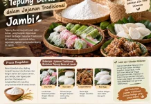 Tepung Beras dalam Jajanan Tradisional Jambi