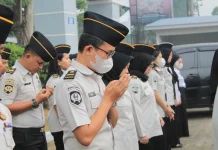 Kanwil Ditjenpas Jambi Berikan Penghormatan ketiga ASN yang Gugur di Papua