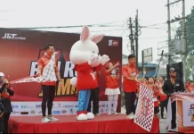 Ajak 1.500 Peserta Rayakan HUT Ke-11 Tahun lewat J&T Fun Run Jambi