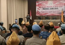 Buka Musda LVRI Jambi, Gubernur ; Harapkan Veteran ke Generasi Muda