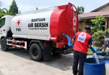 Kemarau, Palang Merah Indonesia Provinsi Jambi Siagakan Mobil Tangki Air