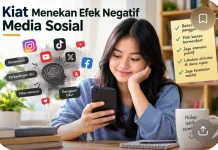 Kiat Menekan Efek Negatif di Media Sosial