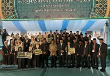 MTQ Nasional XXXI Ditutup, Kafilah Jambi Peringkat ke-13 Nasional