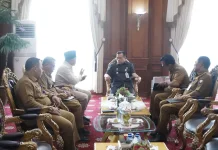 Gubernur dan Kakanwil KemenHAM Jambi, Bahas Persiapan Kunjungan Menteri HAM