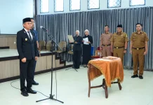 Wakil Bupati Muaro Jambi Lantik Sejumlah Pejabat Pemkab Muaro Jambi