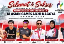 Enam Atlet Jambi Tembus Skuad Indonesia di Asian Games 2026