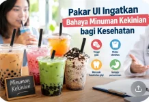 Pakar UI ingatkan bahaya minuman kekinian bagi kesehatan