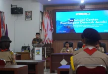 Perkemahan Pramuka Santri Nusantara VI Tahun 2026 Resmi Dibuka