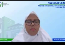 BMKG Prediksi Awal Musim Hujan 2026/2027 di Jambi Mundur dari Normal