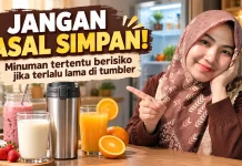 Sering Bawa Tumbler? Waspadai Kebiasaan Menyimpan Minuman Terlalu Lama!