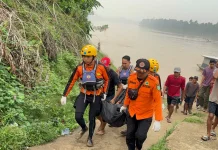 Pria Tenggelam di Sungai Batanghari Tebo Ditemukan Meninggal Dunia oleh Tim SAR