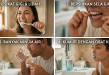 Cara Sederhana Menghilangkan Bau Mulut