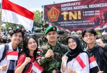 Semangat Nasionalisme Gen Z, Cinta Indonesia di Momentum HUT TNI
