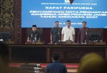 Sampaikan Nota Keuangan RAPBD 2027, Gubernur :OPD Fokus, Efektif, Efisien, Berdampak