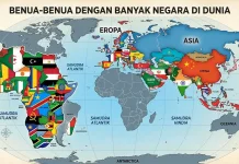 Mengenal Benua yang Terkenal dengan Jumlah Negara Terbanyak di Dunia