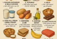 Camilan Tinggi Kalori yang Baik untuk kesehatan