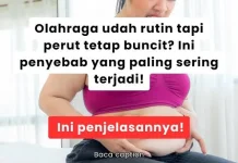 Rajin Olahraga, tapi Perut Tetap Buncit?