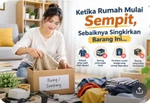 Rumah Sempit Sebaiknya Singkirkan Barang yang tidak Berguna