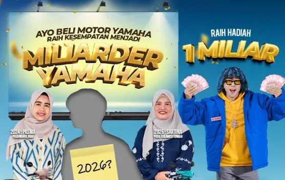 Terbuka, Kesempatan Menjadi Miliarder Yamaha di Tahun 2026