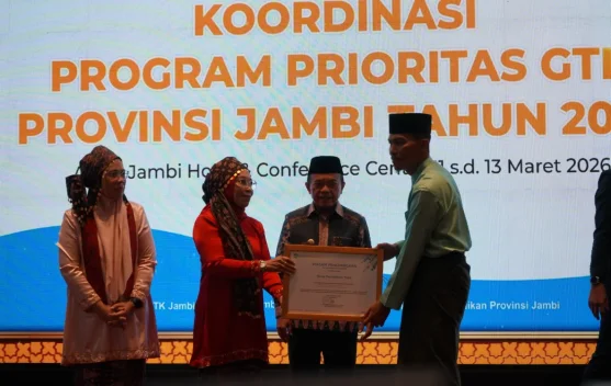 Gubernur  Dorong Penguatan SDM Guru pada Koordinasi Program Prioritas GTK 2026