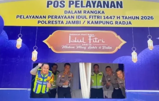 Polresta Jambi Dirikan Delapan Posko untuk Pengamanan Mudik Lebaran ...
