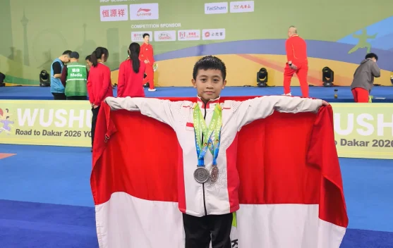 Zivan Abimanyu Sumbang Dua Medali Perak di Kejuaraan Dunia Junior di Tiongkok
