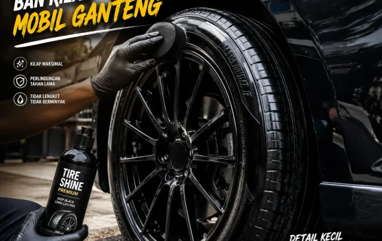 Tips Semir Ban Motor dan Mobil Agar Kinclong dan Awet