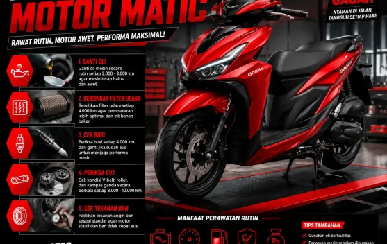 10 Tips Perawatan Motor Matic agar Awet dan Tetap Nyaman Digunakan