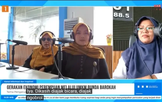 Perempuan UMKM Bunda Barokah Pengerak ekonomi Keluarga