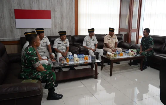 Silaturahmi Kuat antara TNI dan PPAD Jambi