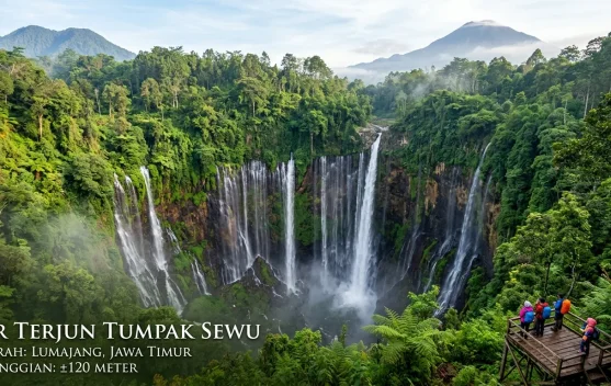 Indonesia Memiliki Banyak Air Terjun namun Beberapa Diantaranya yang Terkenal
