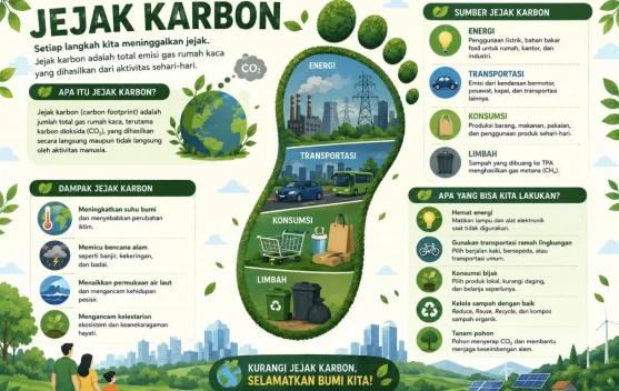 Cara Sederhana Mengurangi Jejak Karbon