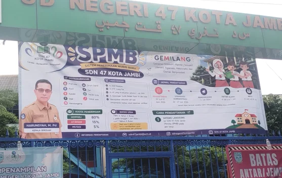Pendaftaran SPMB Jenjang SD dan SMP di Kota Jambi Dibuka Mulai 22 Juni