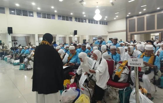 Jemaah Kloter BTH 19 Telah Tiba di Jambi